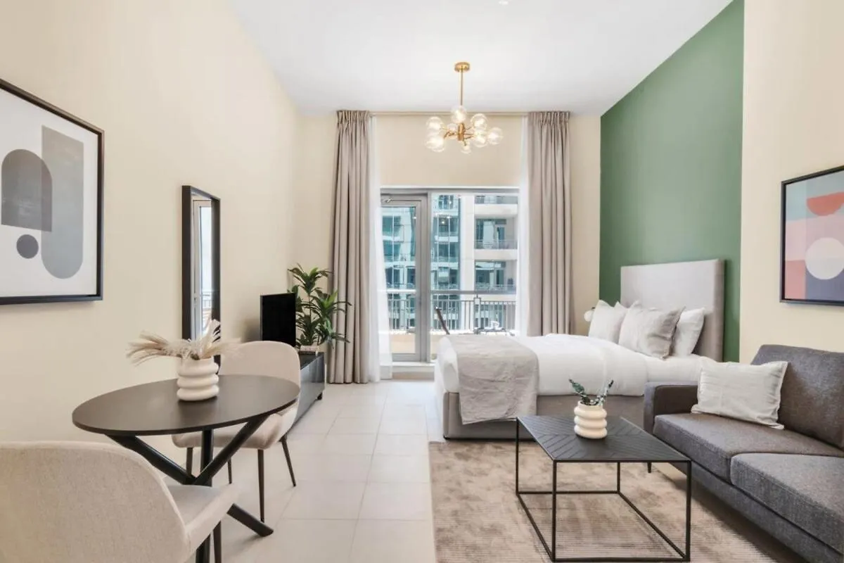 Apartment Silkhaus Lovely Studio With Downtown View In Boulevard Central Dubai