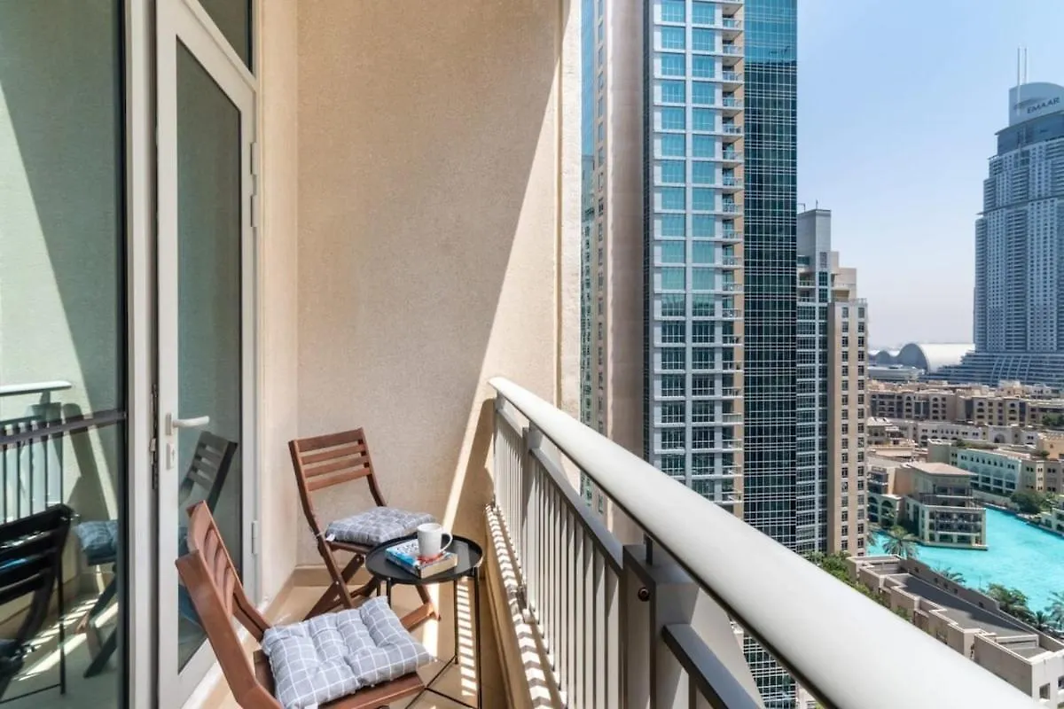 Lejlighed Silkhaus Lovely Studio With Downtown View In Boulevard Central Dubai